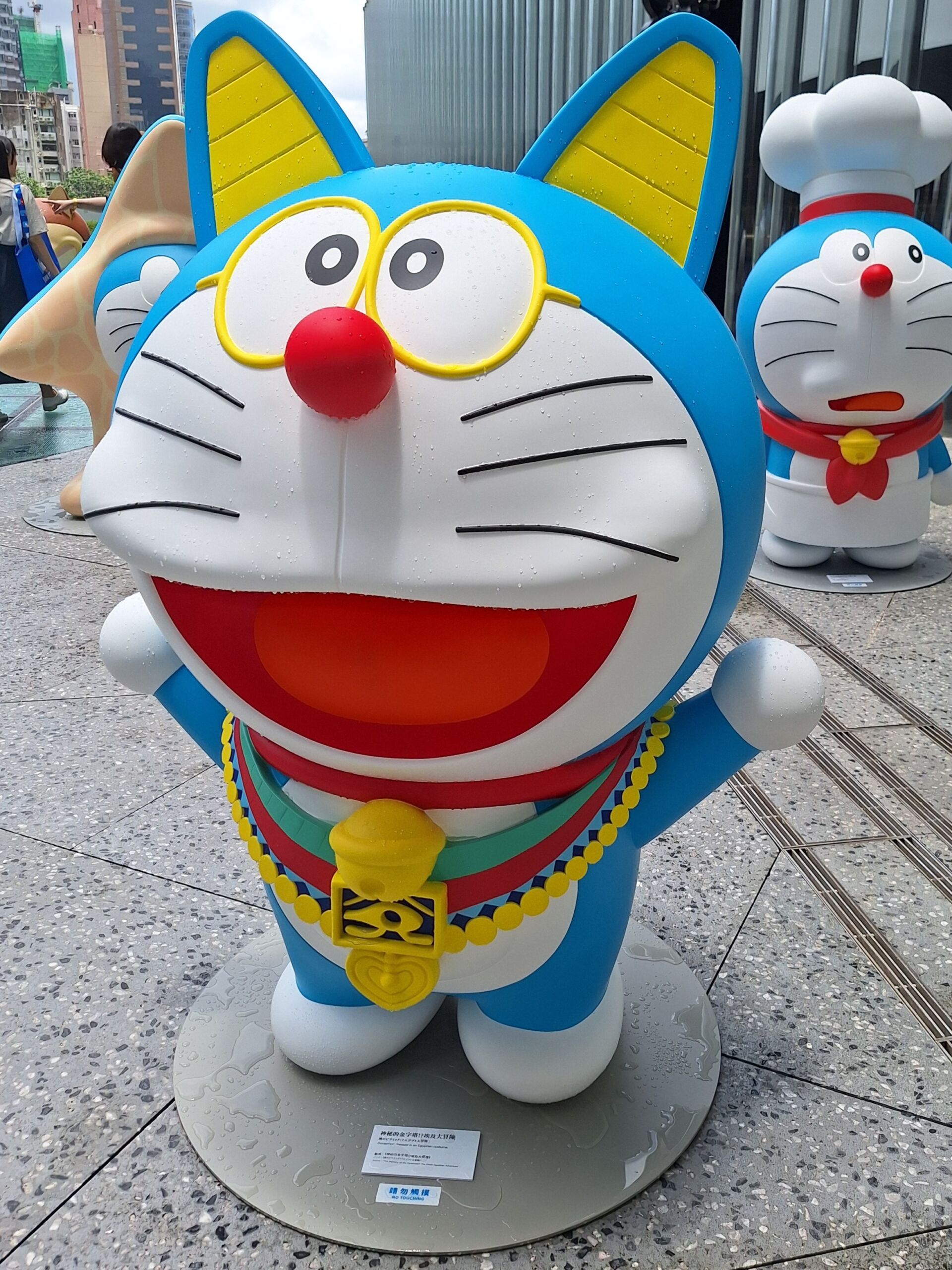 [雕塑] 神秘的金字塔!?埃及大冒險／神秘的金字塔!?埃及大冒險（謎のピラミッド!?エジプト大冒険，Doraemon dressed in an Egyptian costume）