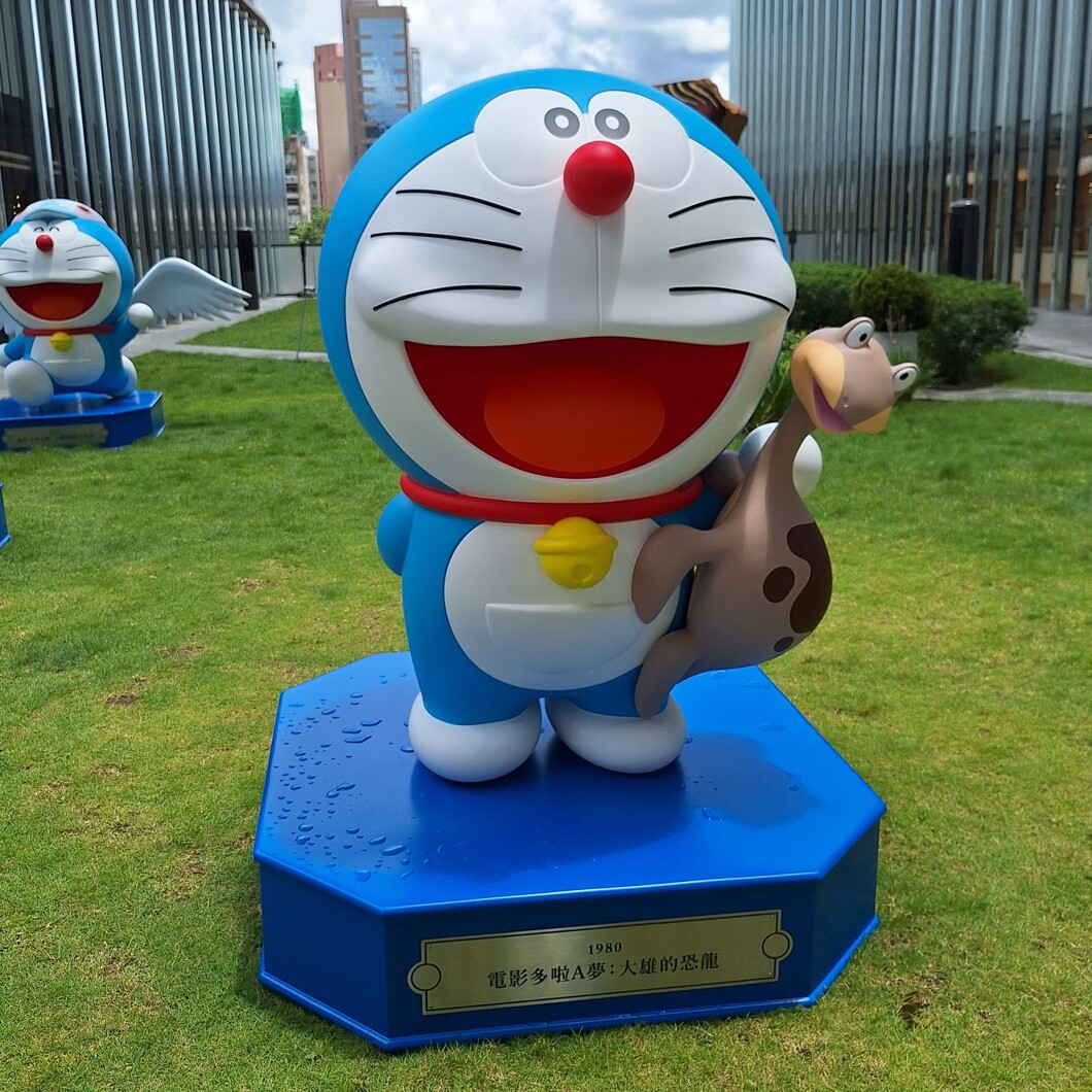 [雕塑] 《電影多啦A夢：大雄的恐龍》（『映画ドラえもん のび太の恐竜』，Doraemon the Movie: Nobita’s Dinosaur）