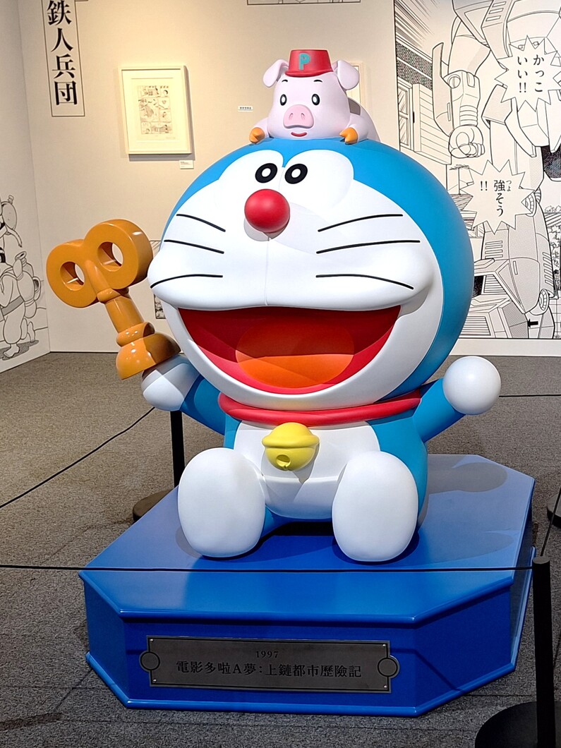 [雕塑] 《電影多啦A夢：上鏈都市歷險記》（『映画ドラえもん のび太のねじ巻き都市冒険記』，Doraemon the Movie: Nobita and the Spiral City）