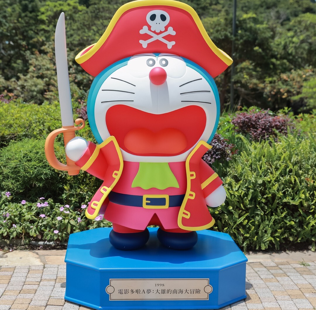 [雕塑] 《電影多啦A夢：大雄的南海大冒險》（『映画ドラえもん のび太の南海大冒険』，Doraemon the Movie: Nobita’s Great Adventure in the South Seas）
