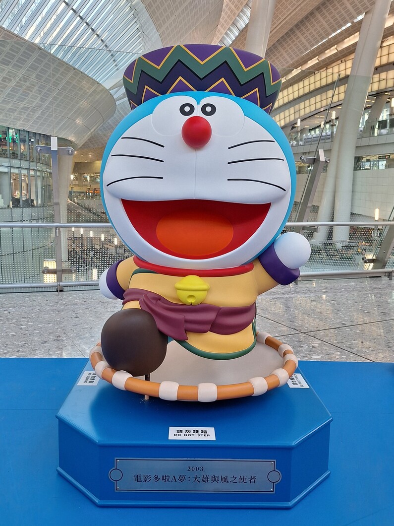 [雕塑] 《電影多啦A夢：大雄與風之使者》（『映画ドラえもん のび太とふしぎ風使い』，Doraemon the Movie: Nobita and the Mysterious Wind Wizard）