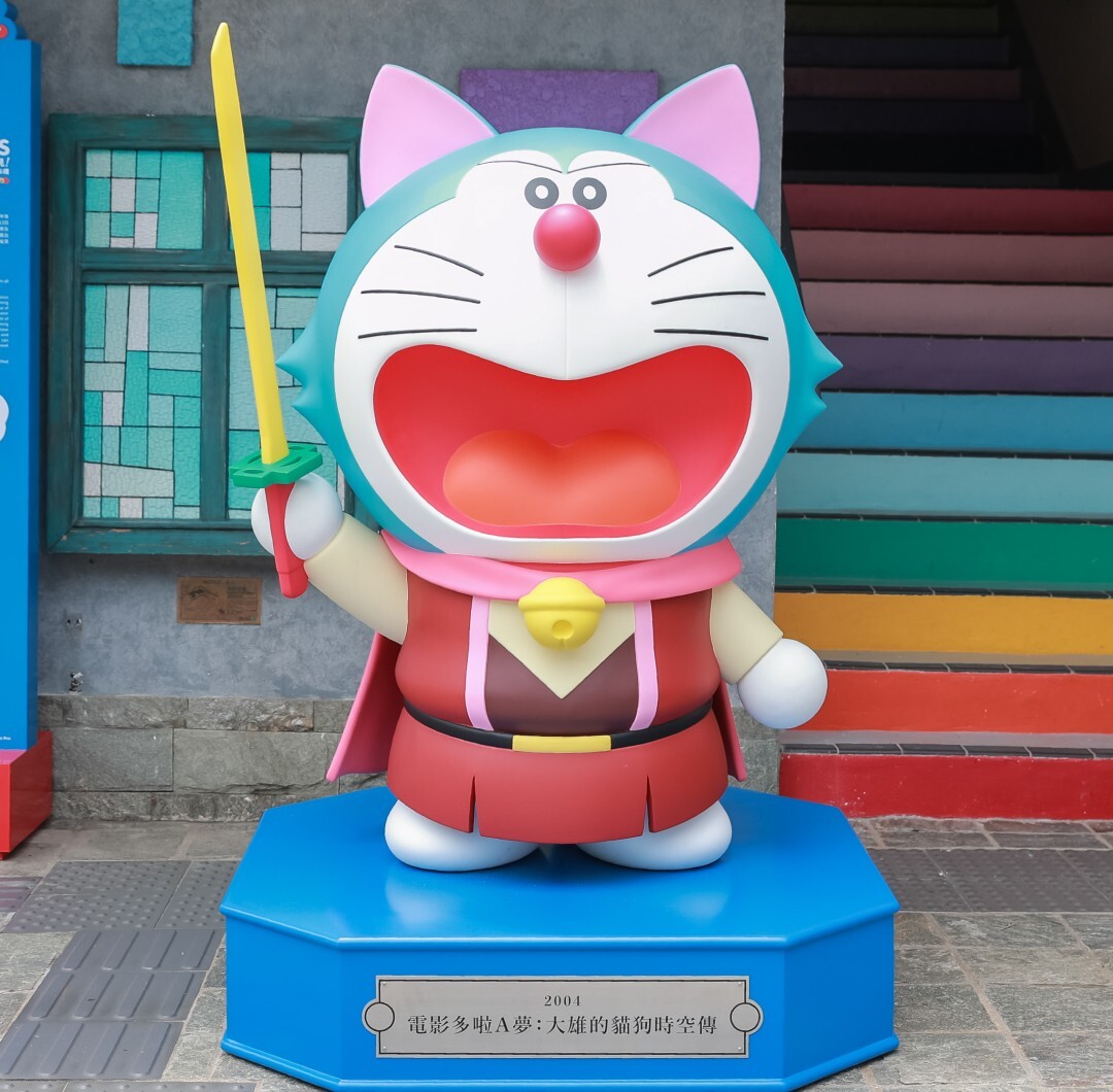 [雕塑] 《電影多啦A夢：大雄的貓狗時空傳》（『映画ドラえもん のび太のワンニャン時空伝』，Doraemon the Movie: Nobita in the Wan-Nyan Space-time Odyssey）