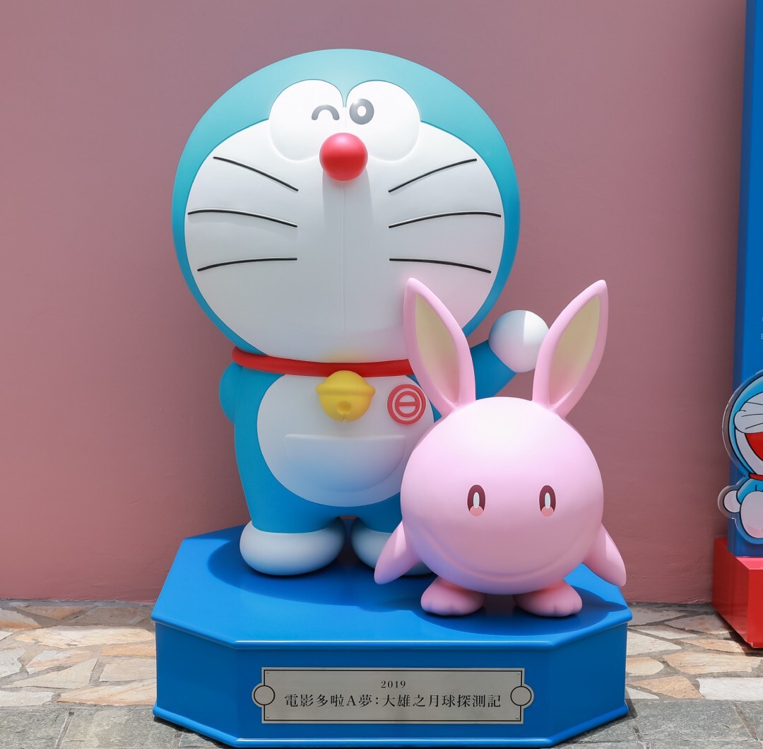 [雕塑] 《電影多啦A夢：大雄之月球探測記》（『映画ドラえもん のび太の月面探査記，Doraemon the Movie: Nobita’s Chronicle of the Moon Exploration）