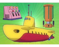 遙控潛水艇組合／遙控潛水艇套裝（ラジコン潜水艦セット）