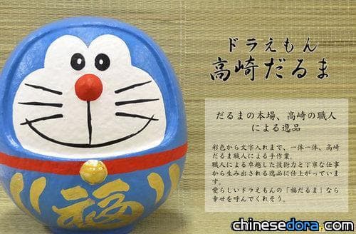 [日本] 哆啦A夢高崎達摩亮相 台灣亦有代理到貨