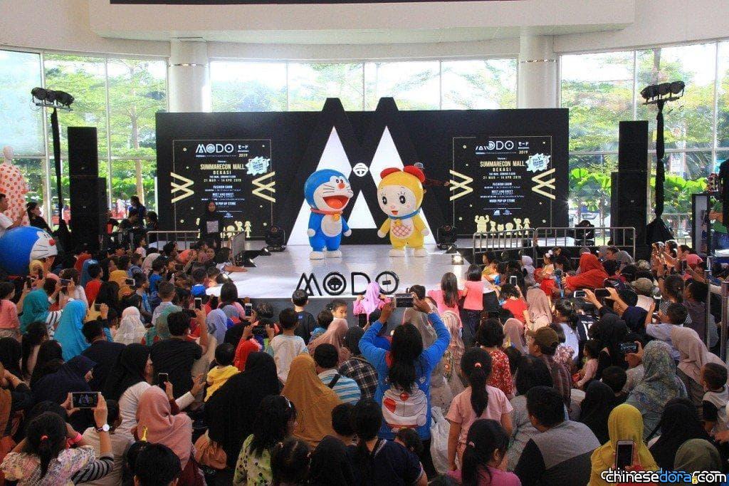 [國際] 亞洲首場哆啦A夢時裝秀在印尼巡迴展出！第2站在西爪哇的勿加泗