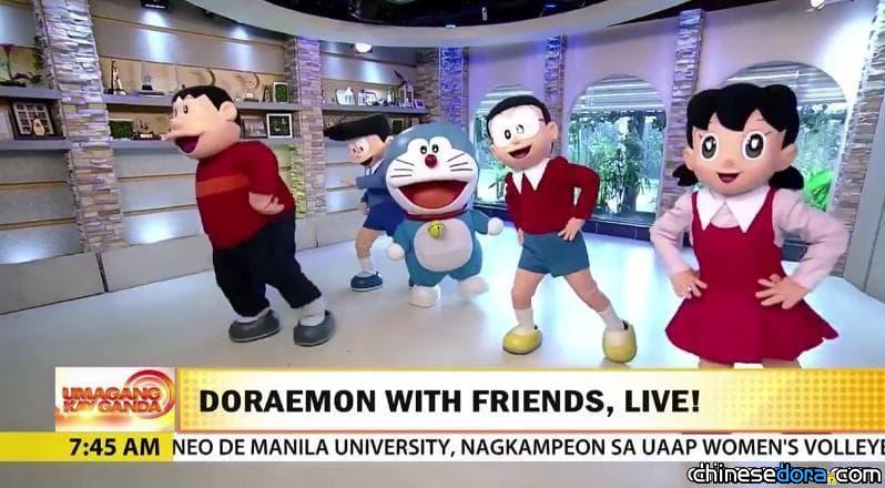 [國際] 為宣傳最新一季動畫 哆啦A夢他們在菲律賓的電視台晨間秀上大方獻舞！