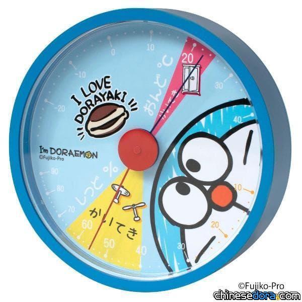 [日本] 「I’m Doraemon 哆啦A夢類比溫濕度計」6月20日上市
