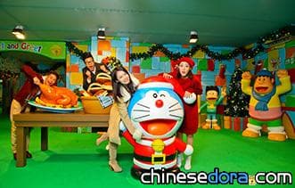 [香港] 香港海洋公園邀哆啦A夢扮耶誕老人 陪你歡喜過耶誕!