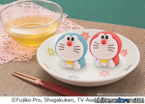 [日本] 哆啦A夢跟迷你哆啦被做成日式糕點! 可愛模樣讓人咬不下去…